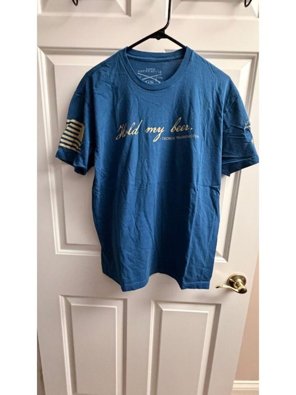 Grunt Style Graphic T-Shirt Navy Men's L